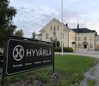 Hyvärilän resparakennus.