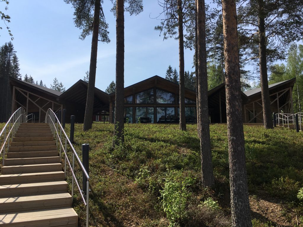 Nuorisokeskus Marttisen rantasauna.