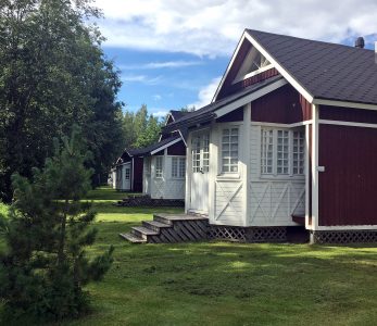 Villa Elban mökkejä.