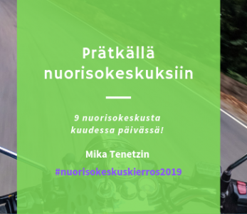 Prätkällä nuorisokeskuksiin - kesäkierros kuudessa päivässä