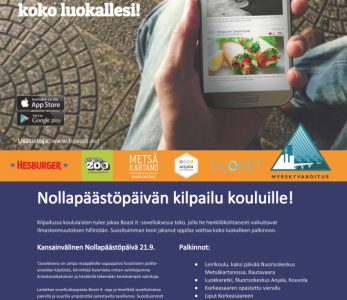 Suomen nuorisokeskukset mukana Nollapäästöpäivän Boast it -kilpailussa