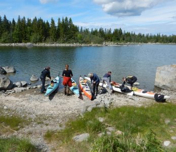 Seikkailukasvatusverkoston aluetapaamisessa verkostoiduttiin meloen