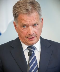 TIEDOTE: Sauli Niinistö Suomen nuorisokeskusyhdistyksen juhlavuoden suojelijaksi