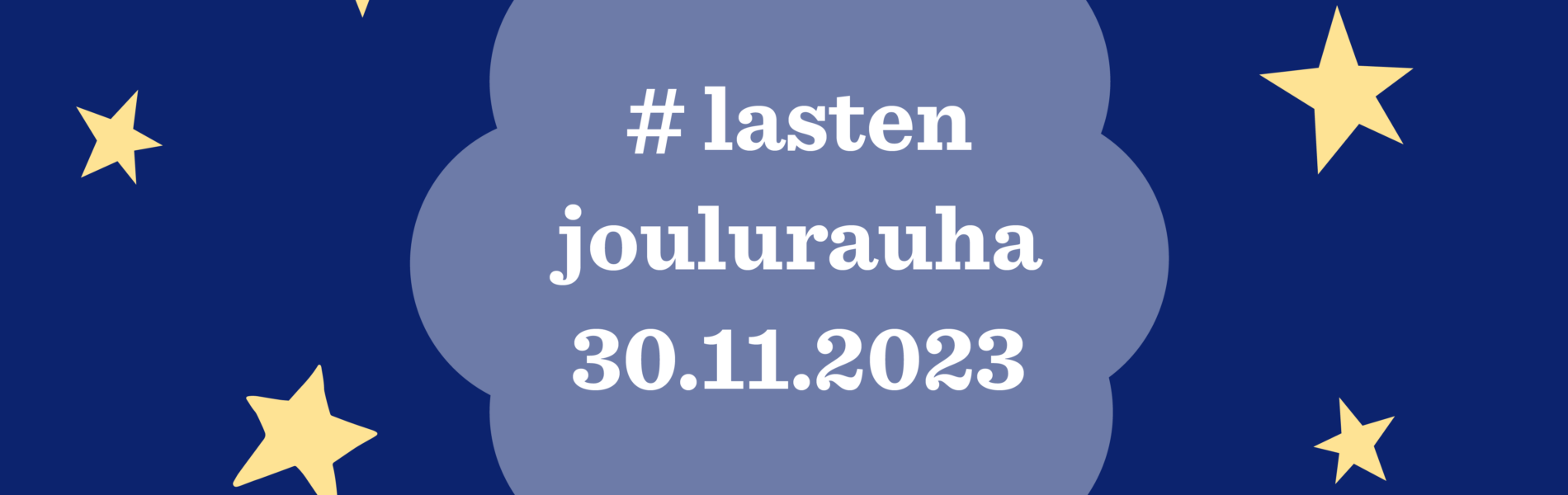 Lasten joulurauha 30.11.2023.