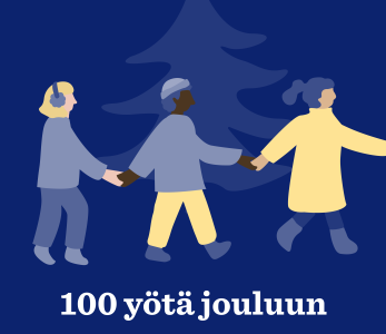 Lasten joulurauha 2023, 100 yötä jouluun.