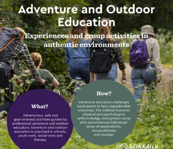 Adventure and outdoor education.