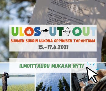 Ulos-Ut-Out tapahtuman kansikuva.